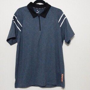 Head men's performance polo in size L quarter zip